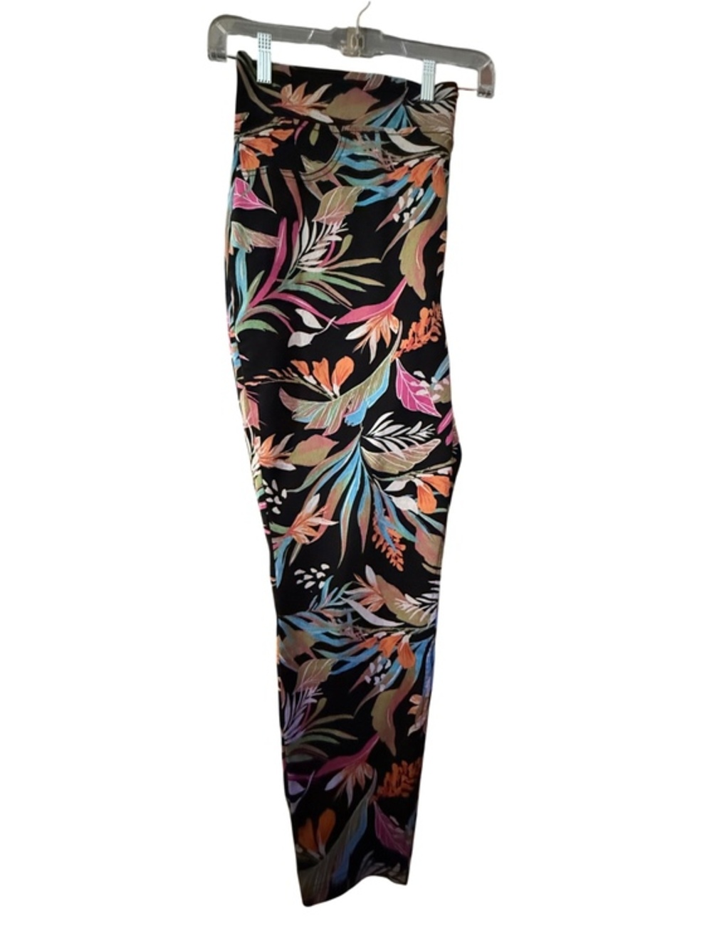 NWOT Terra & Sky Black Tropical Pants 2X